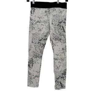 Koral Knockout High Rise Leggings Black & White Yoga Pants Athletic Gym SMALL